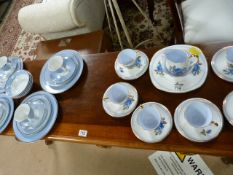 A Royal Doulton part tea and dinner service, with one other tea service