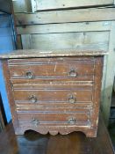 A small apprentice speciman chest