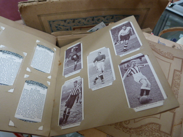 A large quantity of various cigarette cards including Carrera's, Bucktrout's and State Express