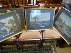 A Set of four Thomas John Banos engravings of African scenes