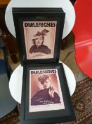 A set of 6 modern prints of "Dimanches de la femme" frontispieces