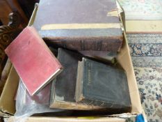 A quantity of vintage books - 1 box