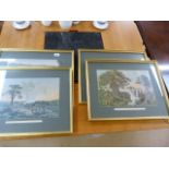 A Set of four Thomas John Baines engravings of African scenes