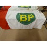 A vintage BP flag approx. 54 inches x 35 inches