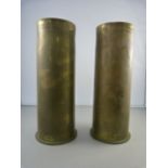 A Pair of shell cases