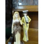 2 Wedgwood figures in the form of ladies
