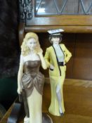2 Wedgwood figures in the form of ladies