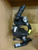A Spencer, Buffalo U.S.A binocular microscope