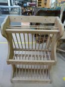 Pine Plate rack