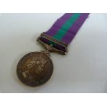Queen Elizabeth II General Service Medal with 'Cyprus' Bar awarded to 5016379 leading Aircraftman
