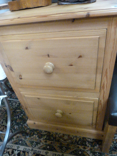 A Two drawer filing cabinet