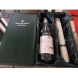 A Bottle of 1937 Ramos Pinto Tawny Port, boxed by the Antique Wine Company of Great Britain with