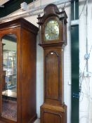 An MW Camden of London long case clock - complete and recently serviced