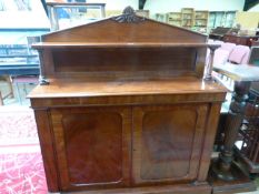 A mahogany chiffonier