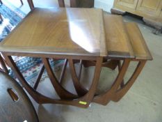 A mid century G Plan nest of tables