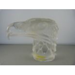 Tete d'aigle, signed Lalique France