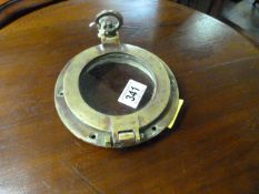 A Brass porthole