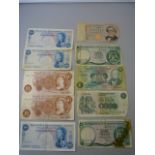 A quantity of bank notes