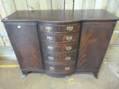 A 19th century mahogany sideboard