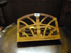 A Fruitwood bookstand