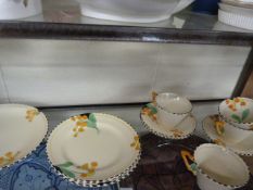 a Burleigh Ware part tea set