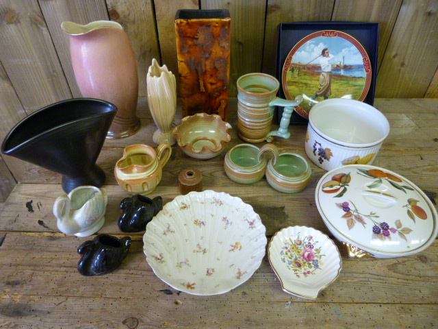 A quantity of china to include Royal Worcester, Prinknash etc