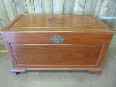 A Chinese Camphorwood chest