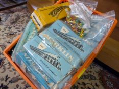 A Large quantity of boxed Marklin railway track pieces etc