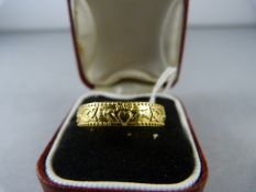 An 18ct Hallmarked friendship ring - Total weight 4.4g