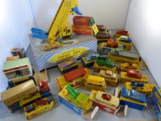 Quantity of boxed Dinky and Matchbox vehicles including a boxed Dinky elevator loader.