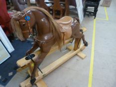 A Chestnut Rocking Horse