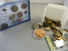 Small quantity of various British coins