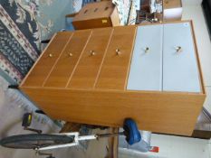A Chest of 6 drawers mid century