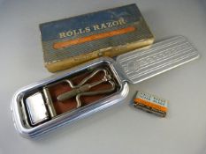 A boxed Rolls Razor (Super Blade, Hollow Ground) in original case