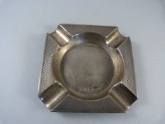 A Hallmarked silver Sheffield Ashtray - total weight 75.3g
