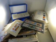 A quantity of First Day covers in a box
