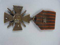 French WW1 Groix Du Guerre with star