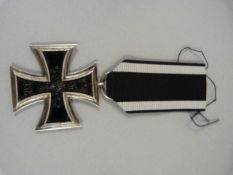 WW1 German iron cross with makers Mark on suspension ring