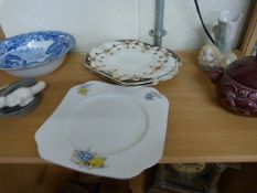 A small collection of interesting china, to include Sadler, Spode and Beswick etc