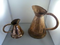 Two Gallon copper jugs