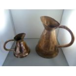 Two Gallon copper jugs