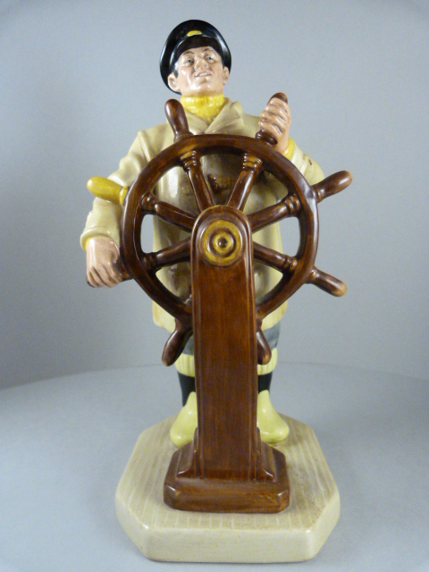 Royal Doulton figurine "The Helmsman" HN2499, modelled by Martin Nicol in 1986 which was the last