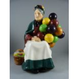 Royal Doulton figurine "The Old Balloon Seller" HN1315 modelled by Leslie Harradine. Most popular