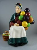 Royal Doulton figurine "The Old Balloon Seller" HN1315 modelled by Leslie Harradine. Most popular