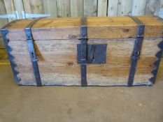 A Pine Seamans chest