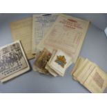 A commorative day of the 'Coronation in London', Western Region Railway memorabilia etc