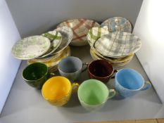 A Washington pottery part tea service