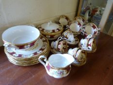 A Royal Albert Part dinner service