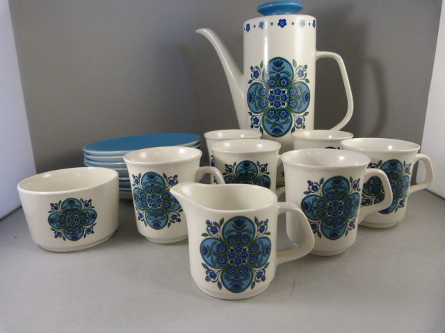 A Meakin part coffee set - Image 2 of 4