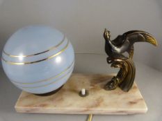 French art deco light